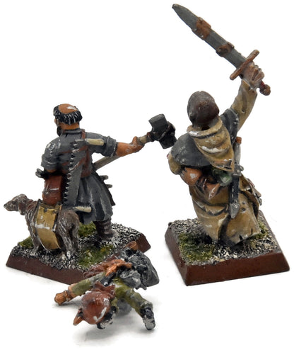 BRETONNIA Trebuchet crew & pilgrim #1 METAL Fantasy