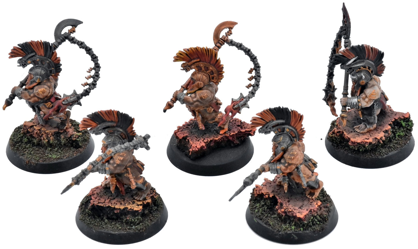 FYRESLAYERS 5 Hearthguard Berzerkers #1 WELL PAINTED Warhammer Sigmar