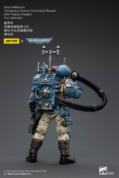Tempestus Scions Command Squad 55th Kappic Eagles Vox Operator Astra Militarum