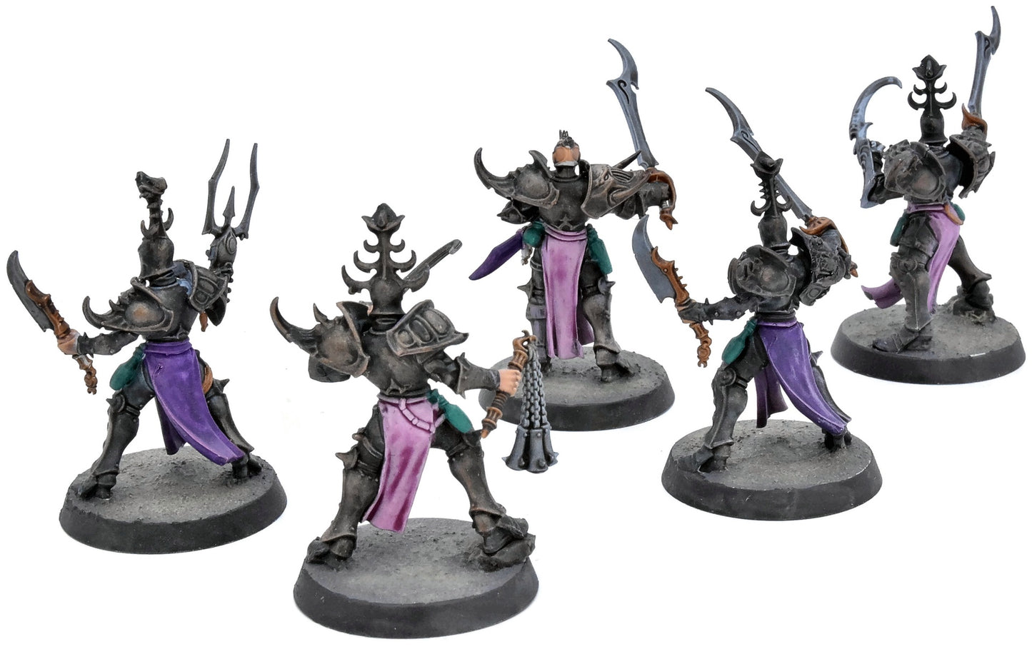 HEDONITES OF SLAANESH 5 Symbaresh Twinsouls Of Slaanesh #2 WELL PAINTED Sigmar