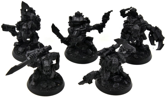 ORKS 5 Kommandos #1 Warhammer 40K Finecast