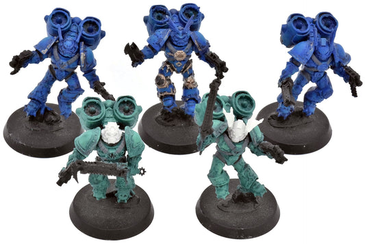 CHAOS SPACE MARINES 5 Raptors #1 CONVERTED Warhammer 40K