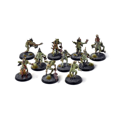 FLESH-EATER COUTS 10 Crypt Ghouls #1 Sigmar WELL PAINTED