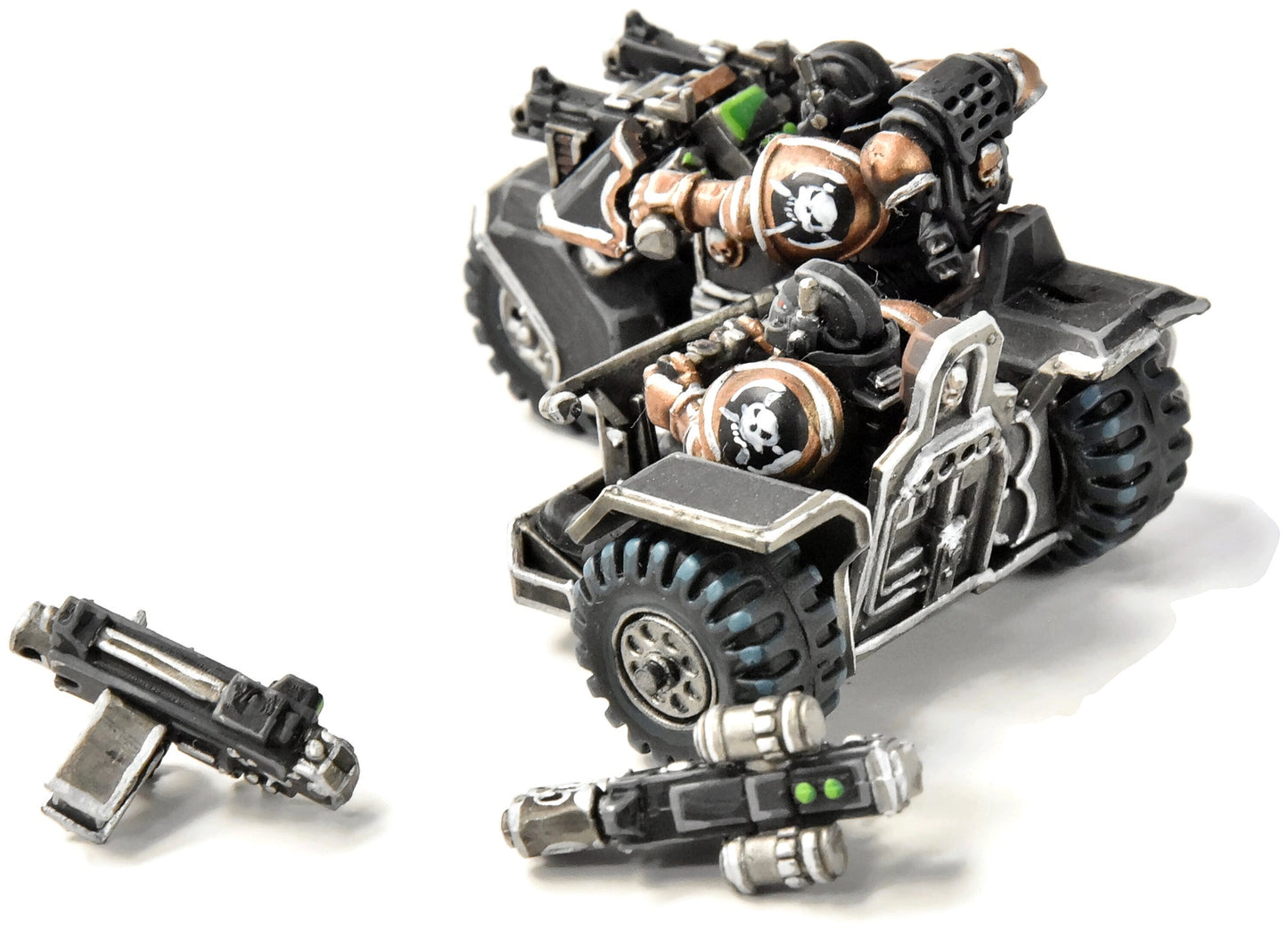 SPACE MARINES Attack Bike #1 PRO PAINTED Warhammer 40K