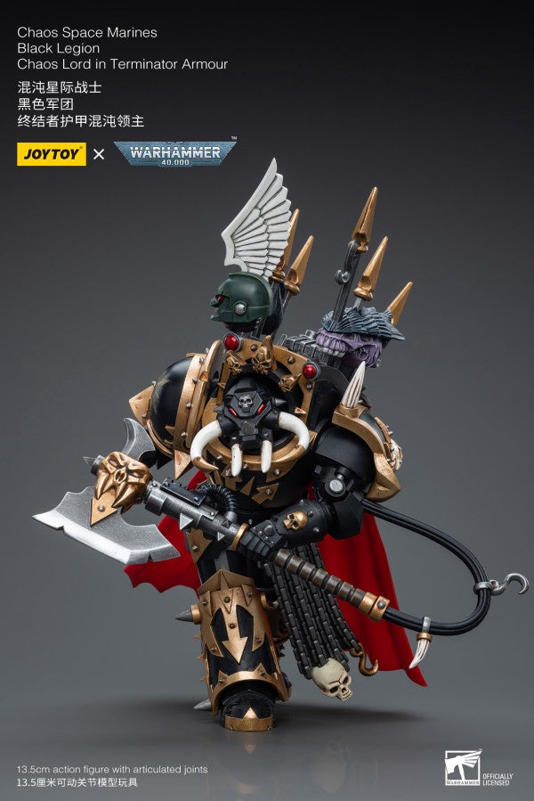Black Legion Chaos Lord in Terminator Armour Chaos Space Marines Joy Toy