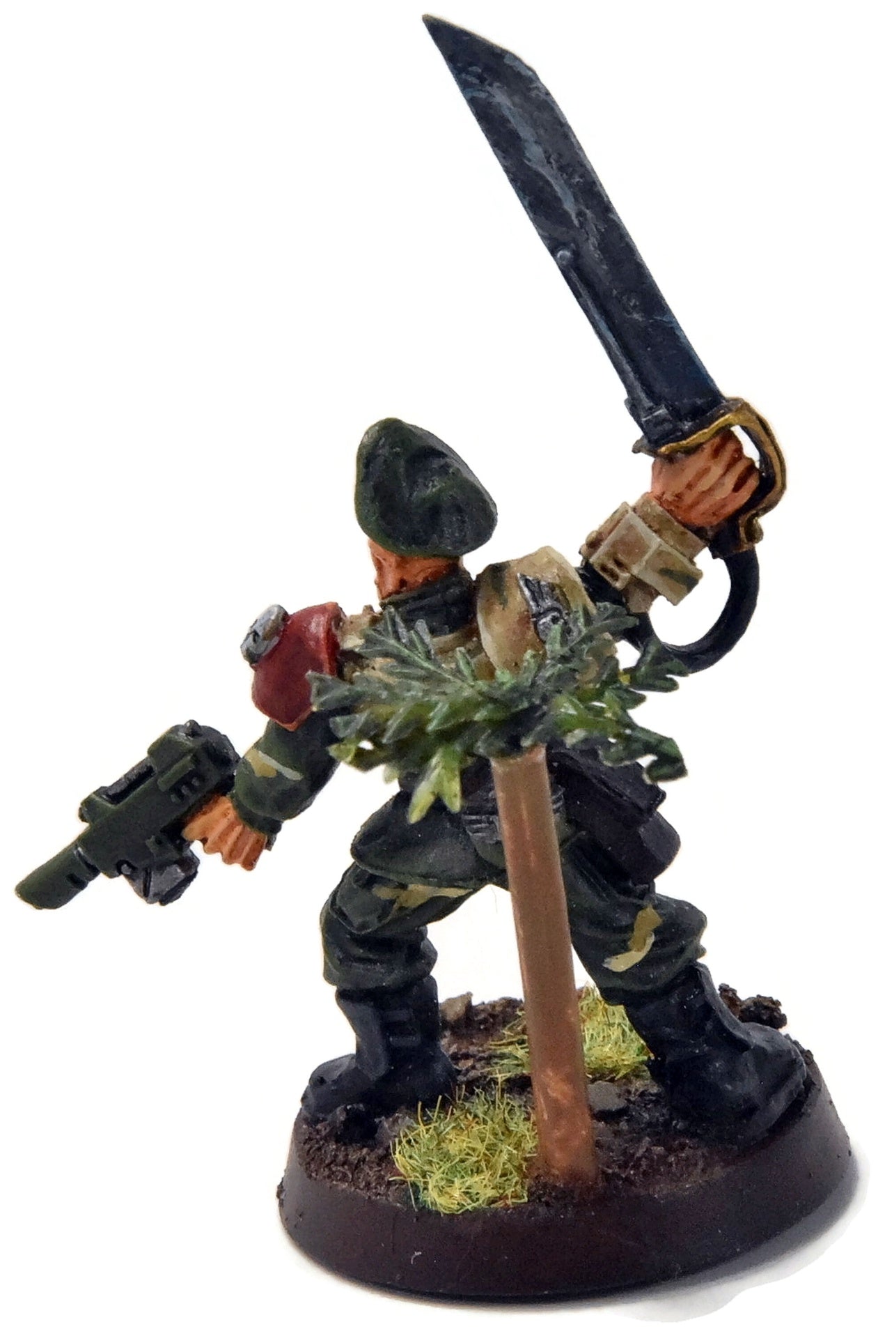 ASTRA MILITARUM Cadian Officer Sergeant #2 METAL PRO PAINTED Warhammer 40K