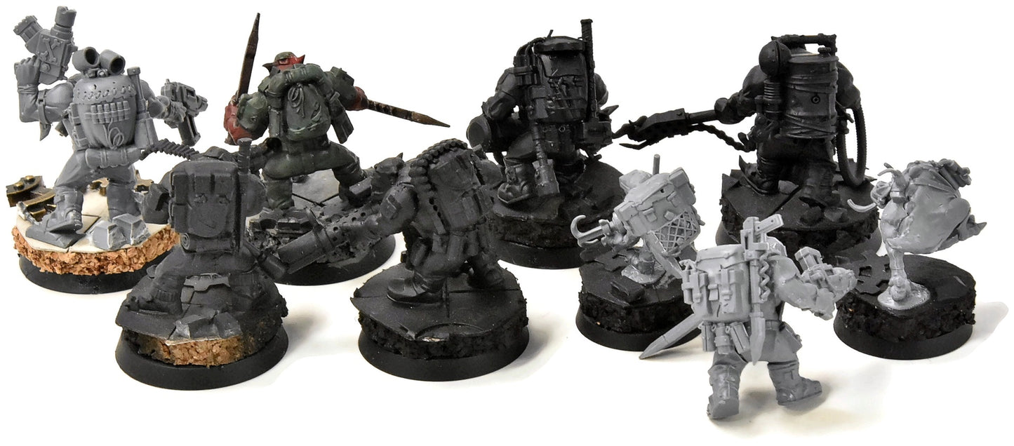 ORKS 9 Kommandos #1 Warhammer 40K 6308