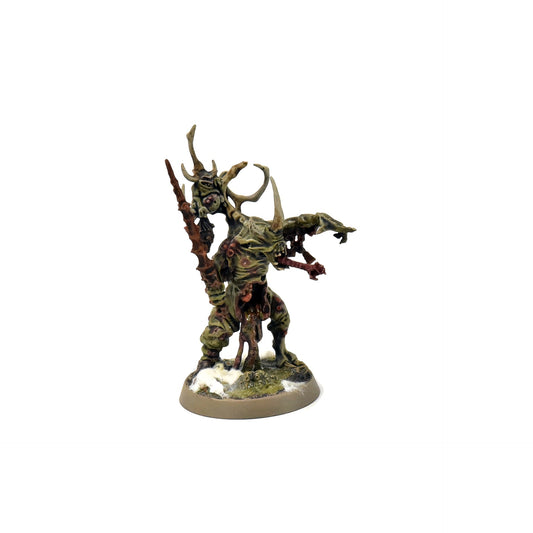 CHAOS DAEMONS Poxbringer, Herald Of Nurgle #1  PRO PAINTED 40K SIGMAR