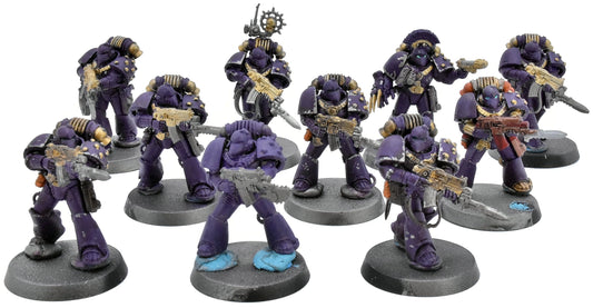 SPACE MARINES 10 Tactical Marines #1 Warhammer 40K 7249