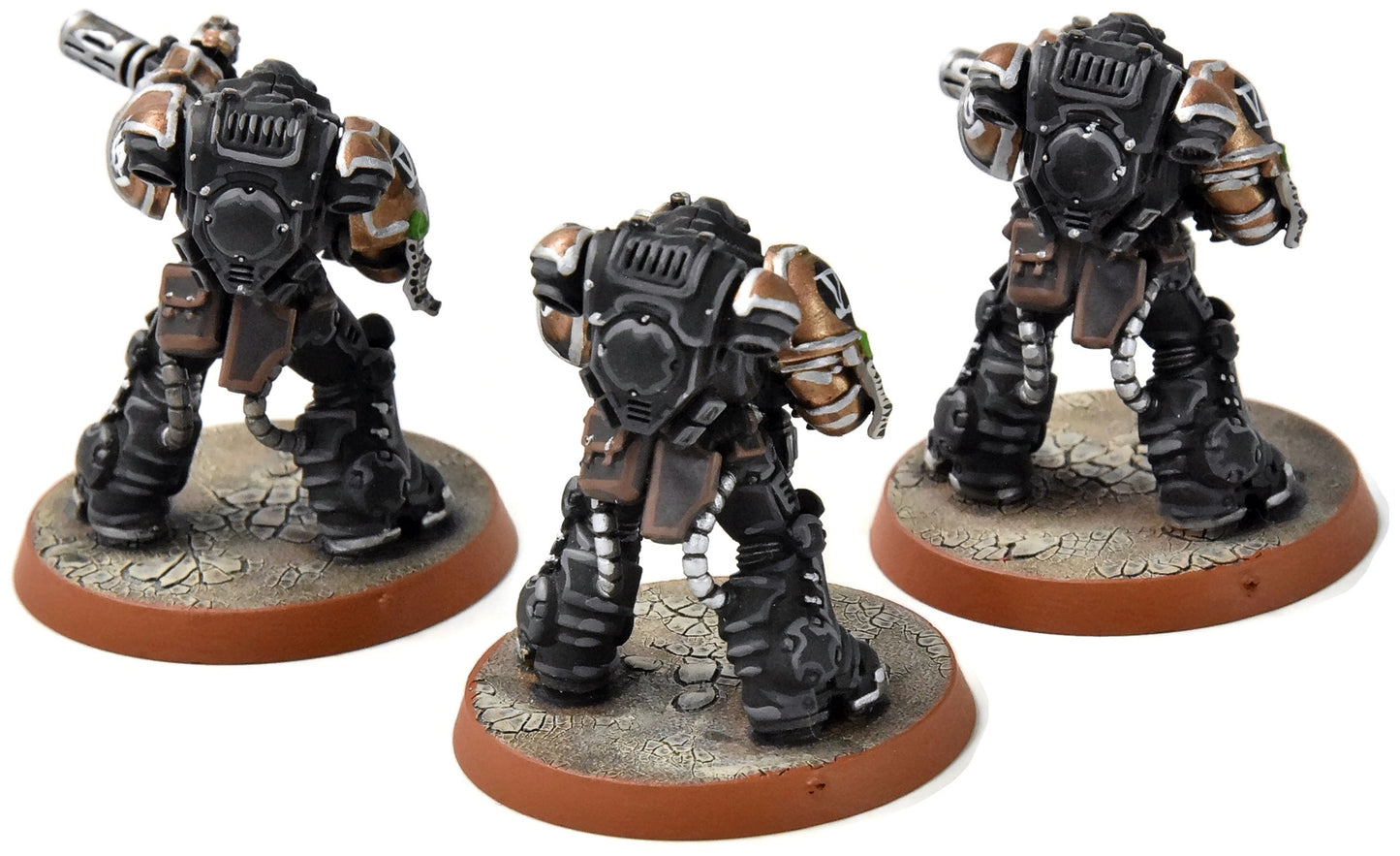 SPACE MARINES 3 Eradicators #6 PRO PAINTED Warhammer 40K