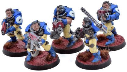 SPACE MARINES 5 Scouts #1 WELL PAINTED Warhammer 40K