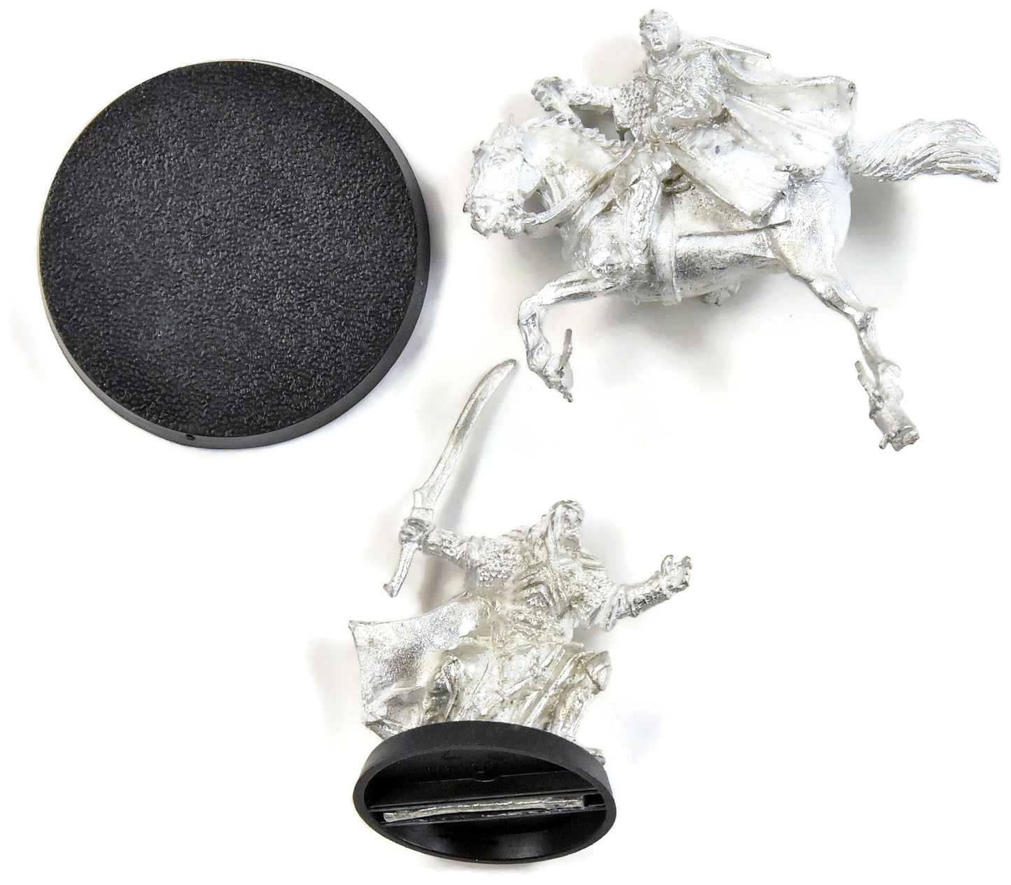 MIDDLE-EARTH Elrohir Armoured Foot & Mounted #1 METAL LOTR Sword broken