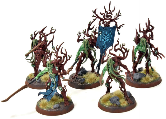 SYLVANETH 5 Tree Revenants #1 Sigmar WELL PAINTED