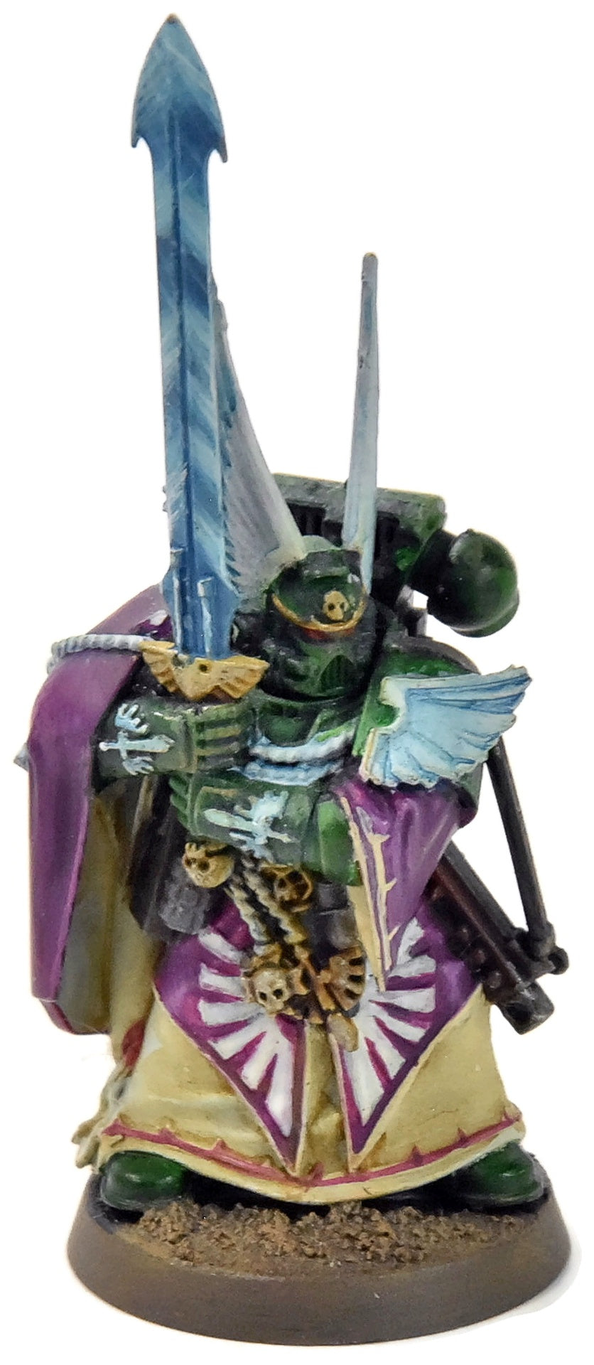 DARK ANGELS Chapter Master #1 WELL PAINTED Warhammer 40K 0797
