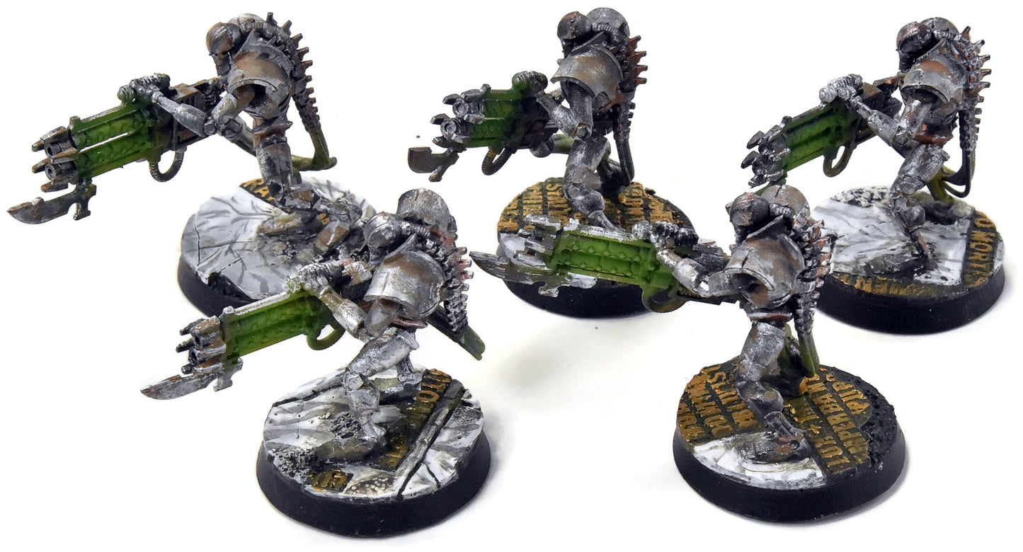 NECRONS 5 Immortals #3 WELL PAINTED Warhammer 40K