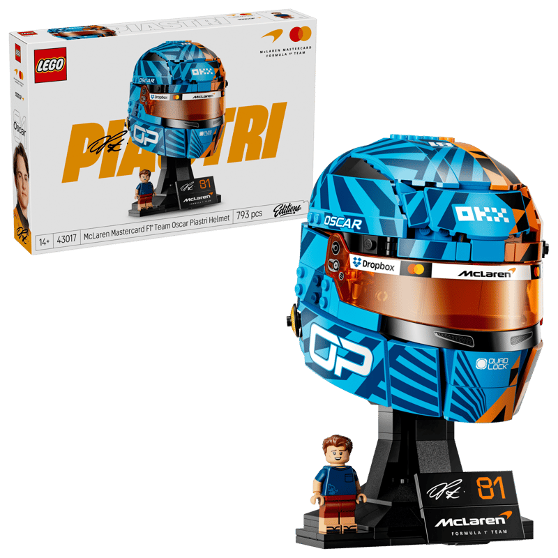 LEGO McLaren Mastercard F1® Team Oscar Piastri Helmet (43017)
