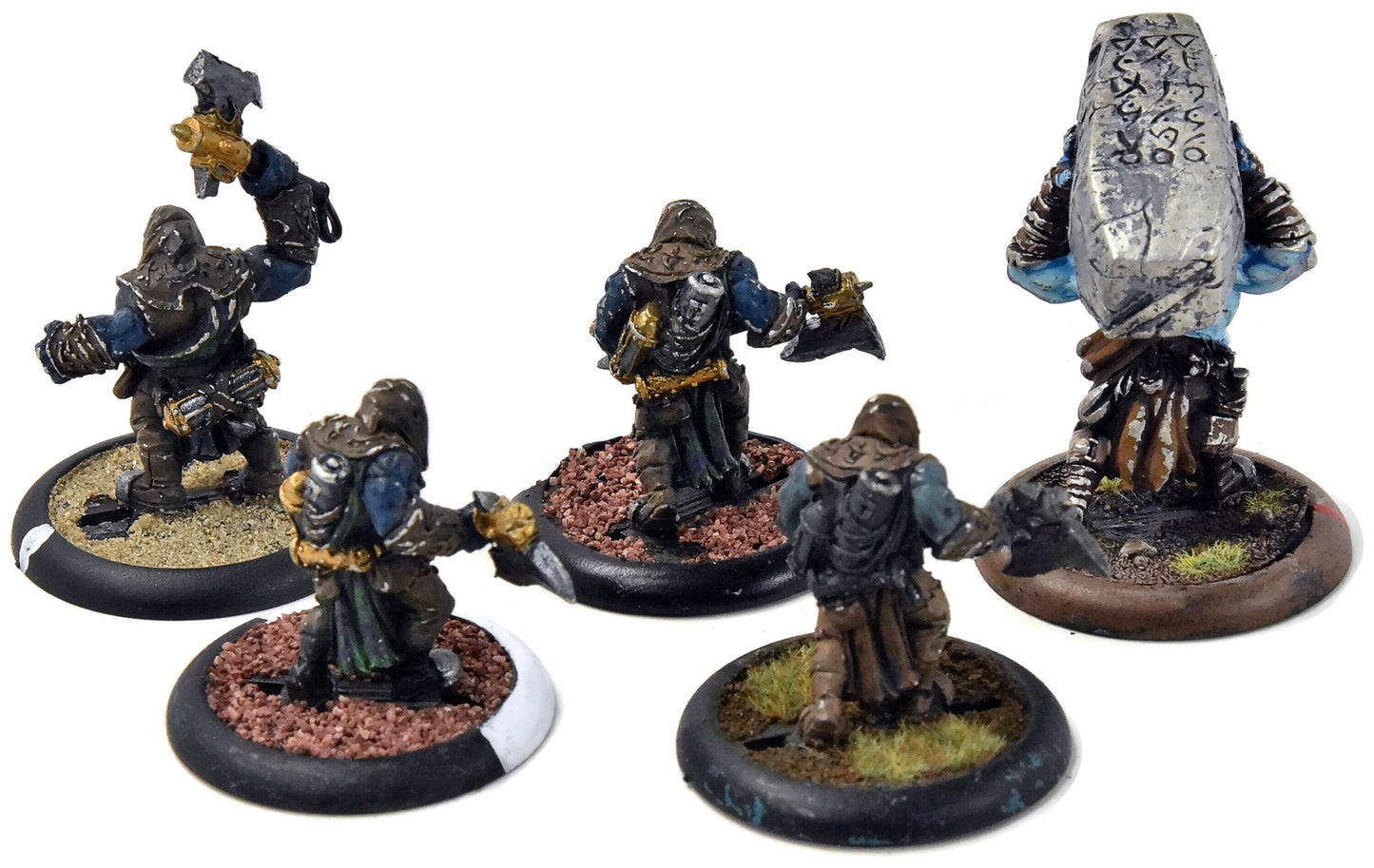 HORDES Krielstone Bearer & Stone Scribes #1 METAL trollbloods