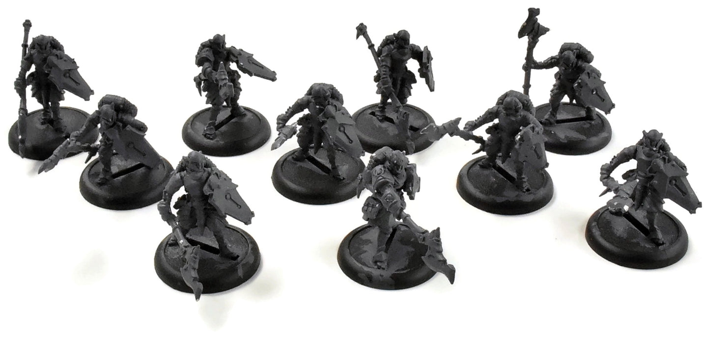 WARMACHINE Retribution of Scyrah 10 Houseguard Halberdiers #1 METAL