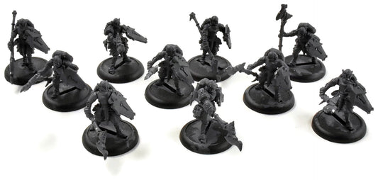 WARMACHINE Retribution of Scyrah 10 Houseguard Halberdiers #1 METAL