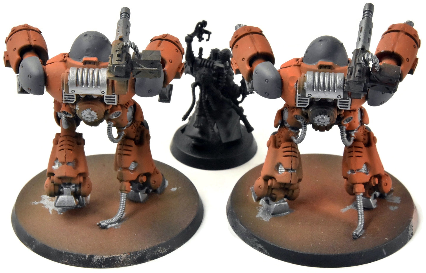 ADEPTUS MECHANICUS 2 Kastelan Robots with datasmith #1 Warhammer 40K