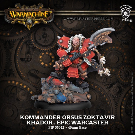 Khador - Kommander Orsus Zoktavir (PIP 33042)