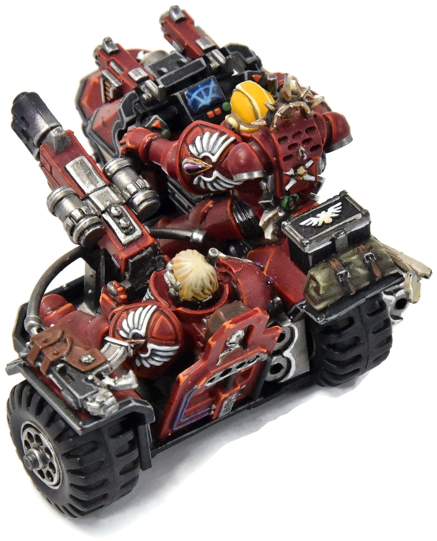 BLOOD ANGELS Attack bike #9 WELL PAINTED Warhammer 40K