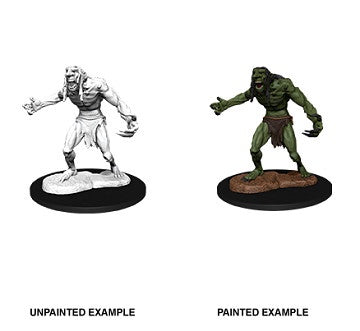 D&d Unpainted Minis Wv12 Raging Troll