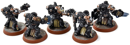 SPACE MARINES 5 Veterans #10 PRO PAINTED Warhammer 40K
