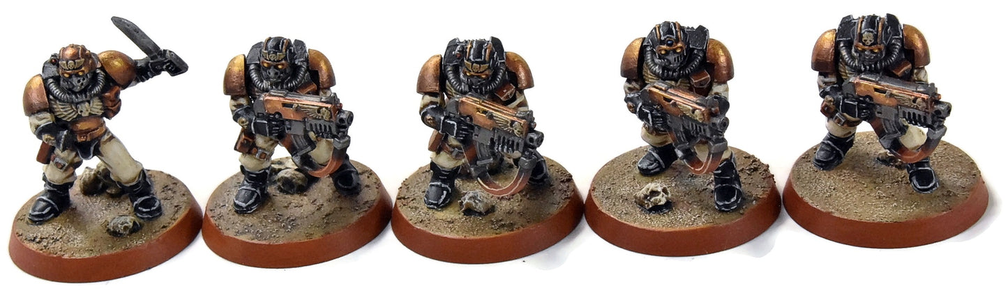 SPACE MARINES 5 Scouts #3 PRO PAINTED Warhammer 40K