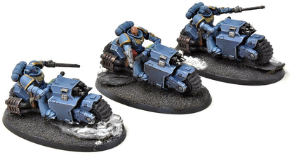 SPACE MARINES Primaris Outriders #1 PRO PAINTED Warhammer 40K