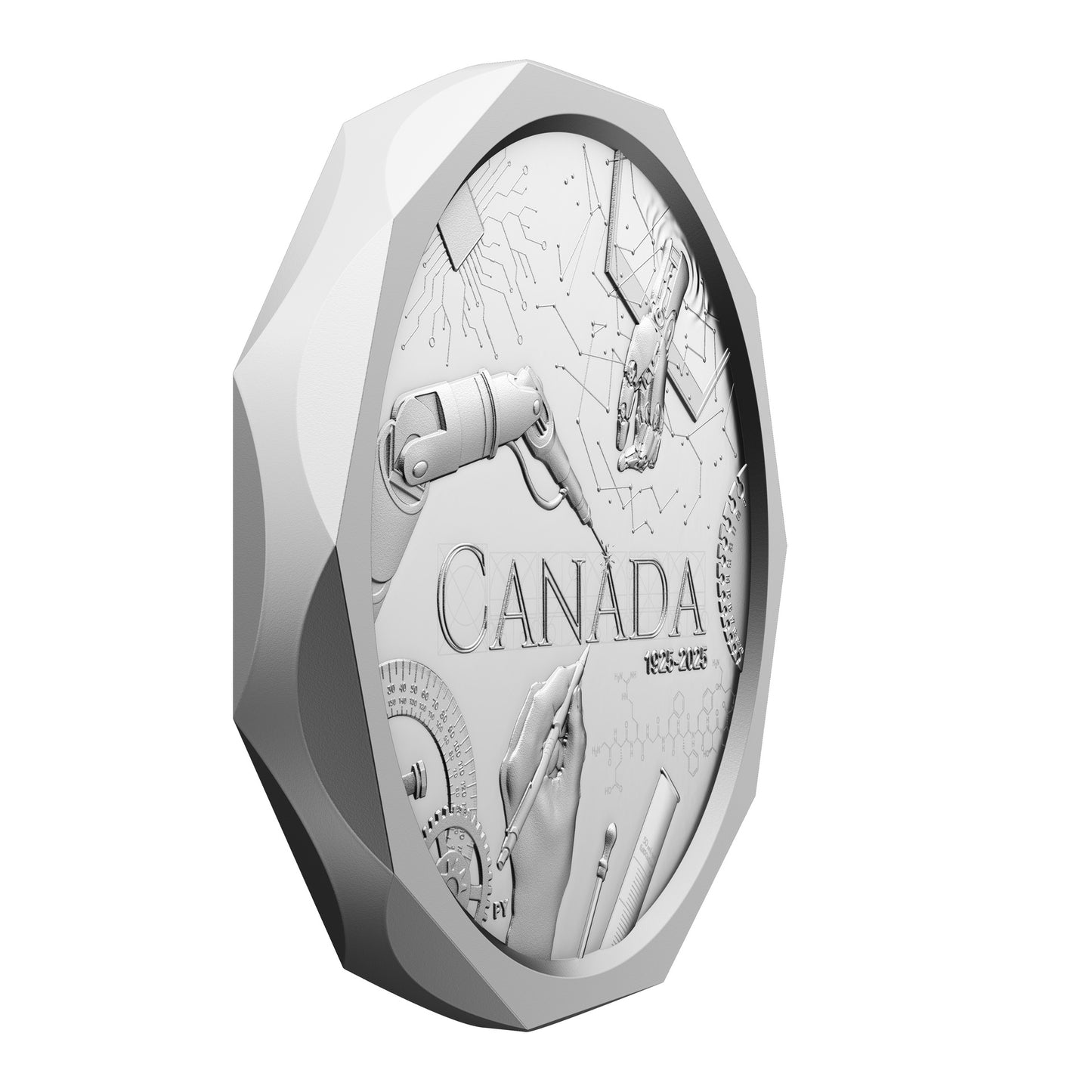 The Calling of an Engineer – $25 Fine Silver Coin