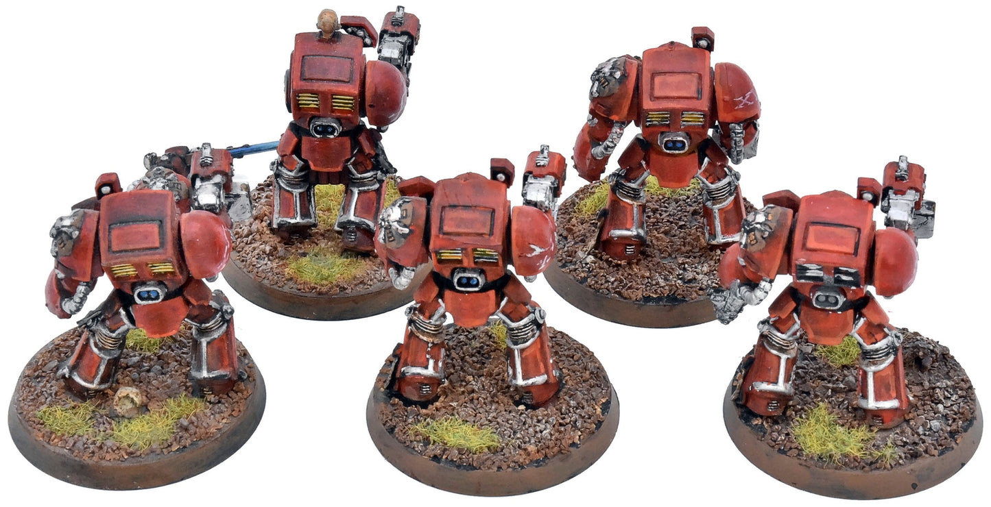 SPACE MARINES 5 Terminator Squad #1 Warhammer 40K Old Sculpt