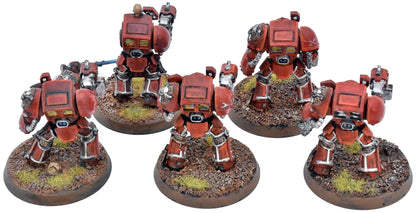 SPACE MARINES 5 Terminator Squad #1 Warhammer 40K Old Sculpt