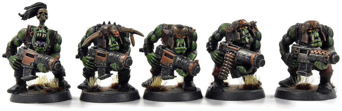 ORKS 10 Boyz #21 WELL PAINTED Warhammer 40K