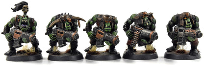 ORKS 10 Boyz #21 WELL PAINTED Warhammer 40K