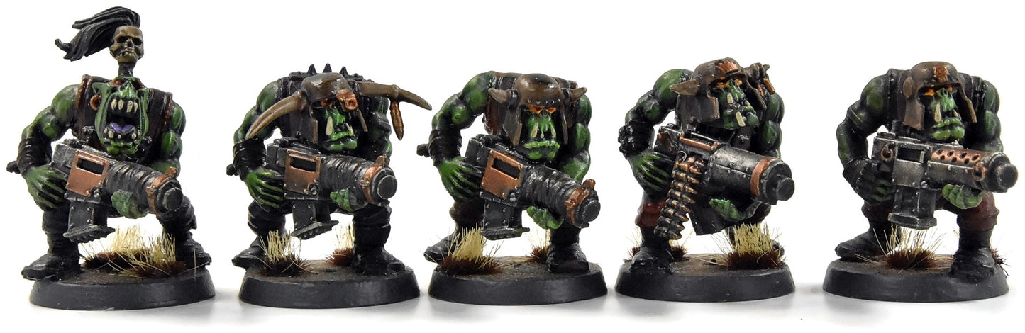 ORKS 10 Boyz #21 WELL PAINTED Warhammer 40K