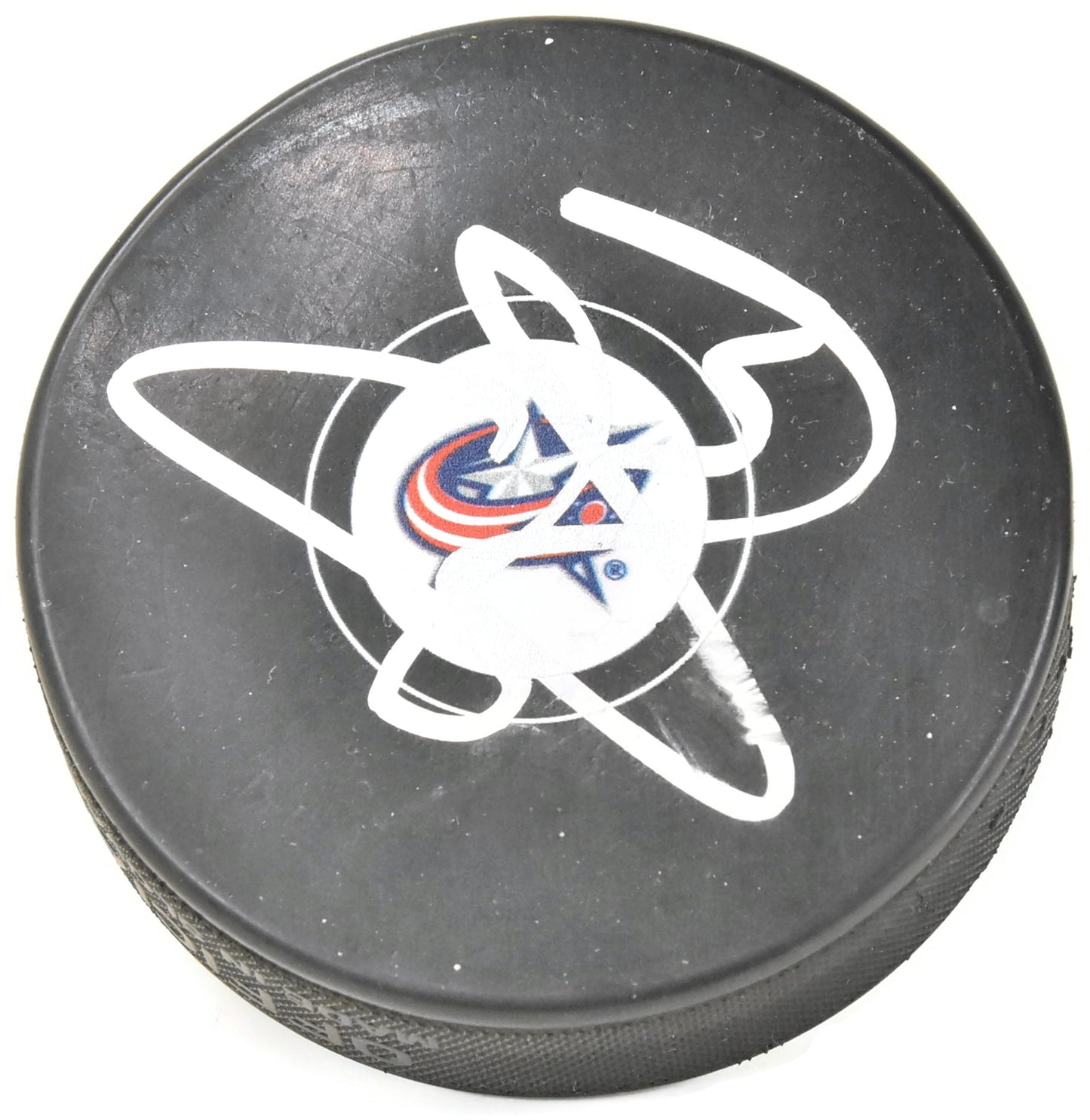 Seth Jones Autographed puck