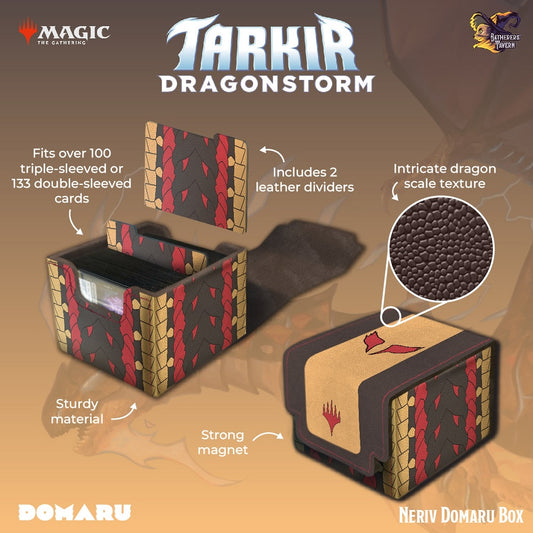 Gatherers Tavern Mtg Tarkir Dragonstorm Domaru Box - Neriv