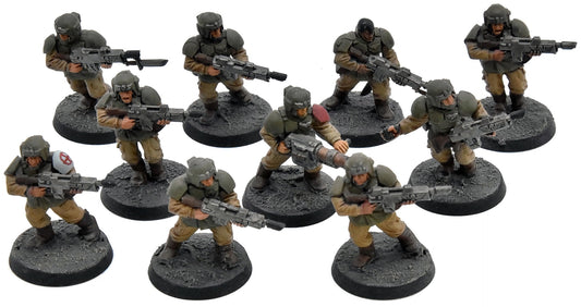 ASTRA MILITARUM 10 Cadian Infantry Squad #1 Warhammer 40K