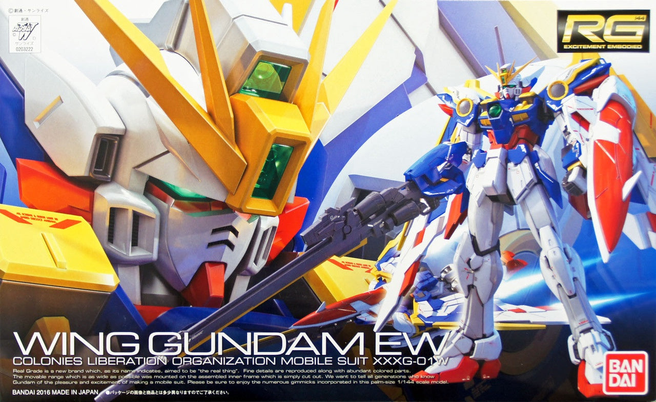 Bandai RG #20 1/144 XXXG-01W Wing Gundam (EW) Gundam Wing: Endless Waltz