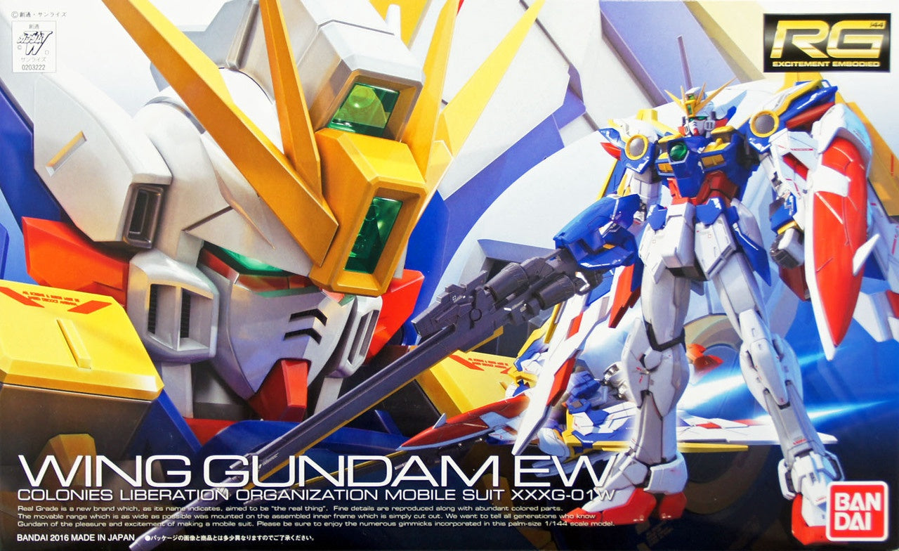 Bandai RG #20 1/144 XXXG-01W Wing Gundam (EW) Gundam Wing: Endless Waltz