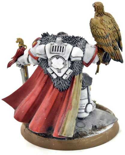 SPACE MARINES Kor'sarro Khan #1 WELL PAINTED Warhammer 40K white scars