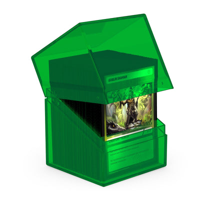 Ultimate Guard Deck Case Boulder 100+ Clear Emerald