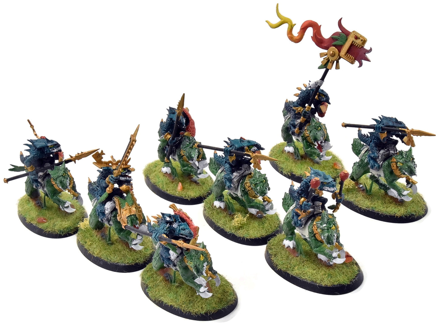 SERAPHON 8 Saurus Knights #1 Sigmar 3289
