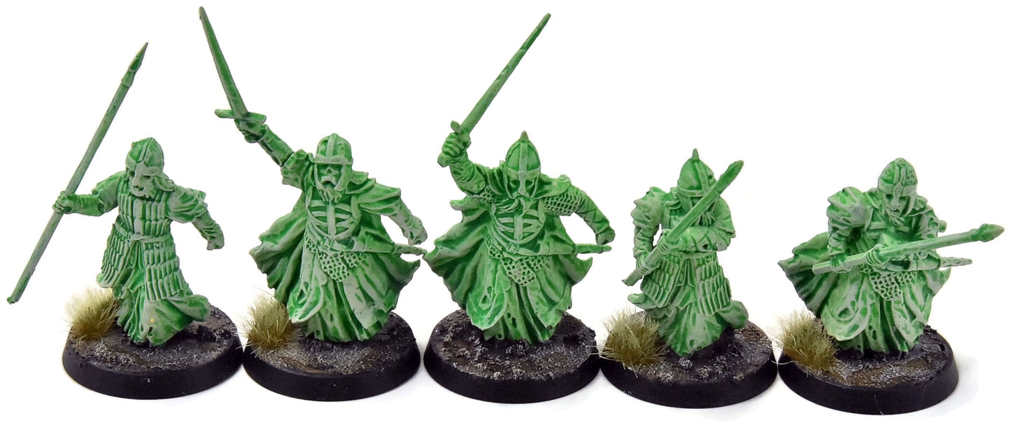 LORD OF THE RINGS 10 Army Of The Dead Warriors #1 WELL PAINTED LOTR