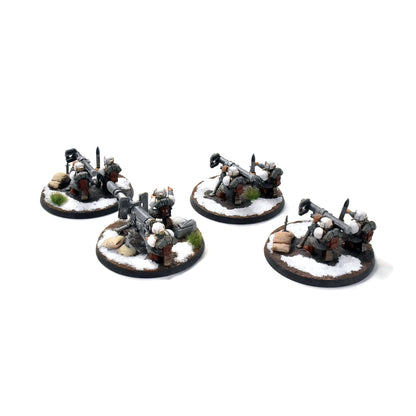 ASTRA MILITARUM 4 Cadian Heavy Weapons Team #4  WELL PAINTED 40K