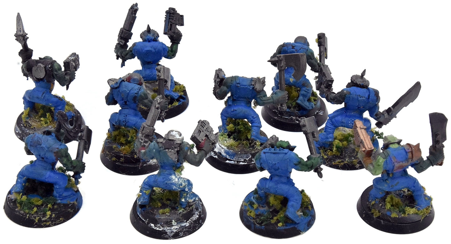 ORKS 10 Boyz #1 Warhammer 40K Incomplete
