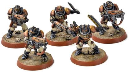 SPACE MARINES 5 Scouts Converted #1 PRO PAINTED Warhammer 40K