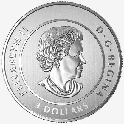 MINT $3 Heart of our Nation - Pure Silver Coin - 2017