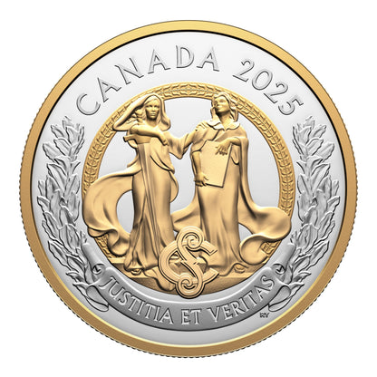 $20 Fine Silver Coin – Allegories of Justice and Truth